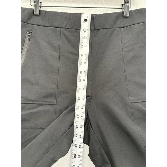 Lane Bryant Jogger Pants Womens 16 Black Tapered Zip Pocket Stretch Casual NWT - Picture 8 of 11